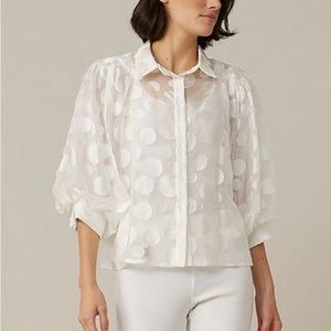 Billowy feminine blouse